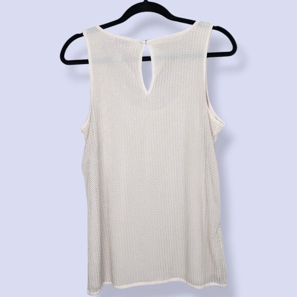 Banana Republic Heritage Herringbone Cut Out Top - Picture 5 of 6